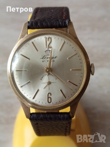 Часовник "Lings" 21 prix, снимка 3 - Антикварни и старинни предмети - 52649062