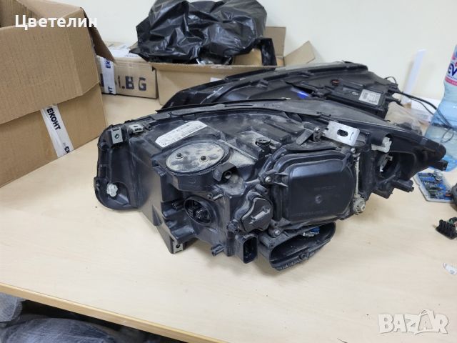 Десен фар BMW 5 F10 F11 НЕЗАВИВАЩ Facelift Xenon desen far бмв 5 ф10 ф, снимка 4 - Части - 46105839