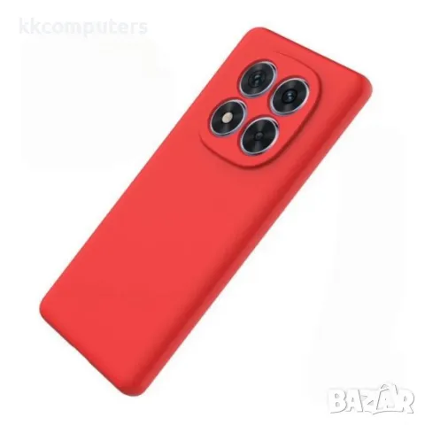 Силиконов кейс bSmart Silicone Soft Cover, За Xiaomi Redmi Note 14 Pro 4G, Червен, снимка 3 - Калъфи, кейсове - 50349425