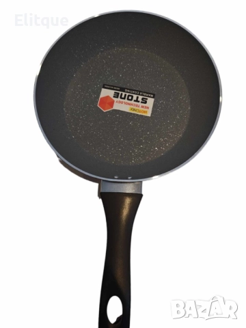 Тиган с  незалепващо мраморно покритие, различни размери, снимка 6 - Съдове за готвене - 52894826