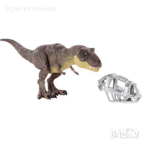 Динозавър Тиранозавър Т Рекс REX със звук и Движения Mattel Джурасик свят Jurassic World, снимка 1 - Фигурки - 45319969