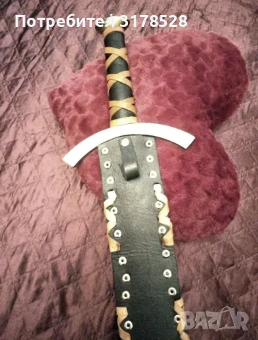 Рицарски меч , снимка 5 - Антикварни и старинни предмети - 50413472