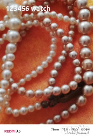 Колие от перли, снимка 4 - Колиета, медальони, синджири - 53754656