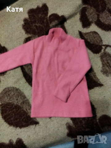 детска блуза с дълъг ръкав за момиченце