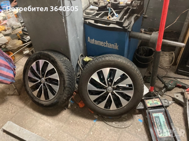 5/100/15 оригинални VW , снимка 2 - Гуми и джанти - 52952466