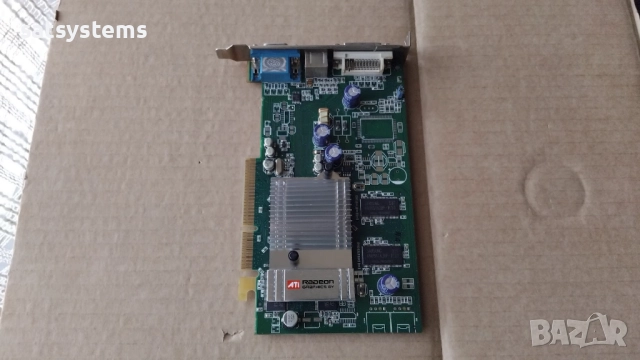 Видео карта ATi Radeon Sapphire 9600 Atlantis 256MB DDR 128bit AGP, снимка 6 - Видеокарти - 52029380