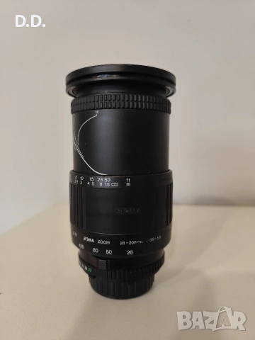 Обектив Sigma 28-200mm F3.8 (Minolta MD mount), снимка 3 - Обективи и филтри - 53454946