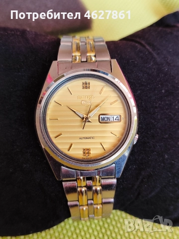 SEIKO автоматик , снимка 5 - Мъжки - 52805557