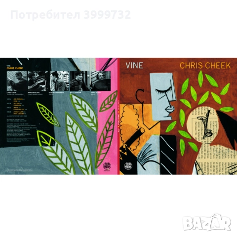 Грамофонна плоча (двойна) Chris Cheek - Vine, снимка 3 - Грамофонни плочи - 52464908