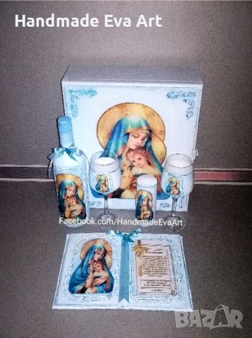 Подарък за Св. Богородица (15.08)- Старинна книга с икона на Св. Богородица/ снимка и личен поздрав, снимка 5 - Подаръци за имен ден - 46388323