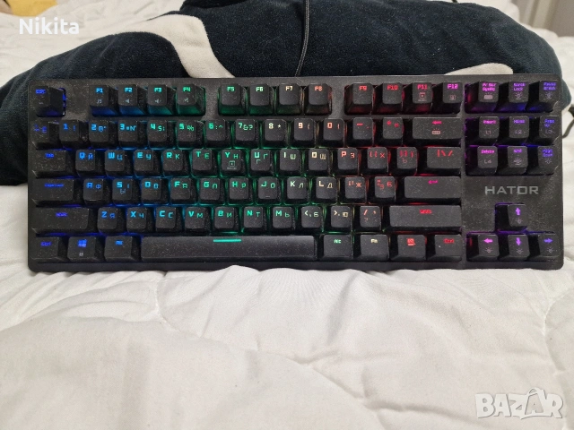 Клавиатура Hator Rockfall Evo TKL I, снимка 2 - Клавиатури и мишки - 53091557