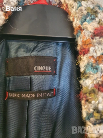 Сако- палто букле CINQUE преходно , снимка 4 - Сака - 53676266