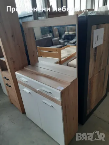 Панел с огледало и полица внос от Германия., снимка 3 - Огледала - 50220465