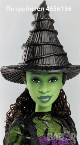 кукла от филма Злосторница Wicked -Глинда Glinda или Elphaba, снимка 5 - Кукли - 52732359