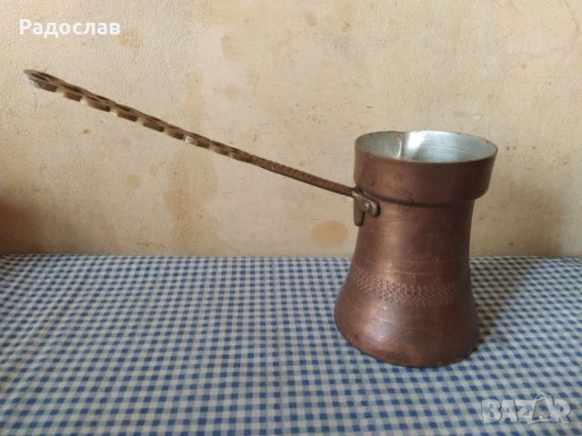 старо медно джезве за турско кафе