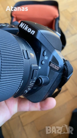 Фотоапарат Nikon D5300, снимка 3 - Фотоапарати - 53846564