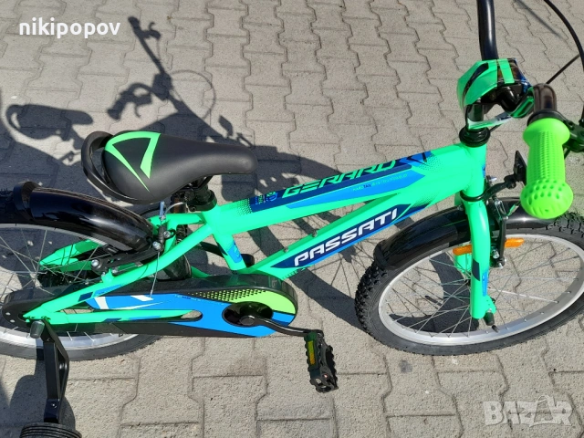 PASSATI Велосипед 20" GERRARD зелен, снимка 4 - Велосипеди - 53773184