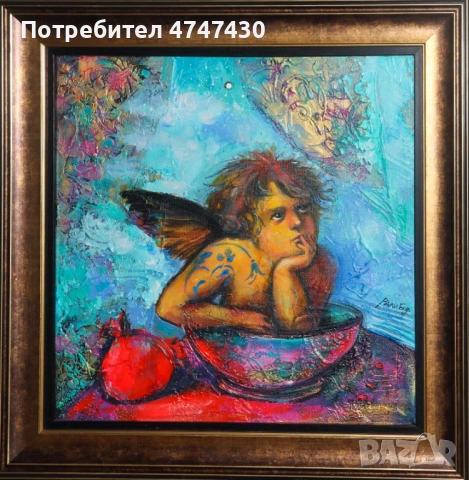 Ралица Бурова картина маслени бои