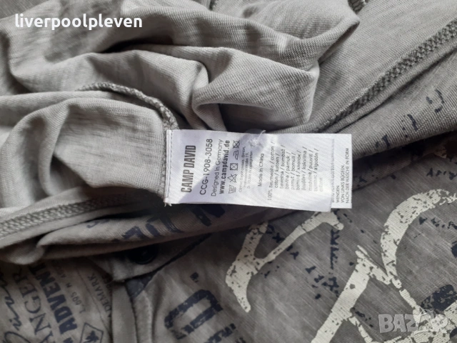 👉Camp David Original L ефектна, снимка 7 - Блузи - 53282649
