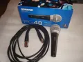 Микрофон SHURE PGA48-XLR с кабел, снимка 8