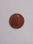 1 цент САЩ 1994 ( 2 ) , 1 цент 1994 Американска монета Линкълн 2, снимка 2