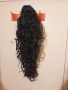 Дълга черна опашка за коса на шнола , снимка 1
