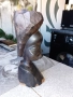 Африкански племенен бюст от мпинго, снимка 7
