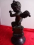 H.Moreau,  Бронзова Статуетка Херувим, Свирещ Ангел, снимка 3