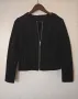 H&M дамско есенно черно яке от плат S М размер, снимка 1