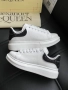 Alexander McQueen Дамски Маратонки С Камъни👟Дамски Спортни Обувки С Кристали Код E1075, снимка 4