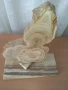 Старинна Декоративна скулптура от естествен камък – ОНИКС, снимка 12