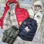 Детско зимно яке със силиконов пълнеж и бродирано лого Burberry - 4 цвята Код Happy Kids_A15, снимка 5