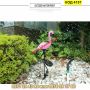 Градинска соларна лампа фламинго - КОД 4157, снимка 4