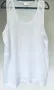 Бял топ/потник 100% лен, снимка 1