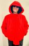 Зимно яке Born Rich London Mens Emarnos Hooded Jacket Red, снимка 2