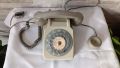 Стар телефон със шайба и две слушалки - CTD PARIS S63 - 1970" година, снимка 1