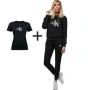 Дамски спортен екип от три части с тениска , снимка 2