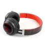 Слушалки GJBY Bluetooth Headphones HZ-BT633, черно и червено, снимка 3