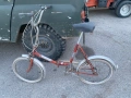 Заглавие: Стар сгъваем велосипед Universal – ретро, полски  Описание: Продавам ретро сгъваем велосип, снимка 12