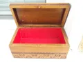Кутия дървена пирографирана, снимка 2