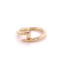 Златен дамски пръстен Cartier 2,05гр. размер:50 14кр. проба:585 модел:23687-3, снимка 1 - Пръстени - 45735565