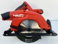 Hilti SC 30WR-22 Nuron - Безчетков ръчен циркуляр 2x22V 8.0Ah като нов!, снимка 5
