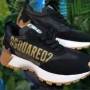 Дамски маратонки Dsquared2 Цвят - Черно и Златисто, снимка 1