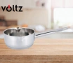 Касерола Voltz ,16 см, 1.4 литра, Инокс, снимка 4