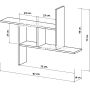 Етажерка за стена,полица,етажерки(код-0148), снимка 5