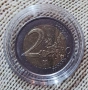Рядка Монета от 2 евро 2001г (Дървото на живота), снимка 1