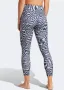 ADIDAS Yoga Essentials Printed 7/8 Leggings Grey/White, снимка 3