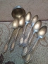 Посребрени прибори  лъжици и черпак  26318, снимка 3