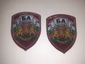 Военни емблеми БА - 2 броя , знак , униформа, снимка 1 - Антикварни и старинни предмети - 46051130
