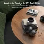 DOQAUS Bluetooth слушалки Over-Ear [до 90 часа] Безжични Bluetooth слушалки с 3 EQ режима, HiFi стер, снимка 5